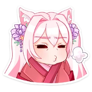 😔 emoji Мао (@TgSticker) Telegram sticker 12 of 48