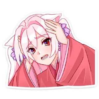 😦 emoji Мао (@TgSticker) Telegram sticker 7 of 48