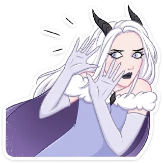 😈 emoji Снежа (@TgSticker) Telegram sticker 16 of 49
