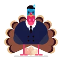 😰 emoji Office Turkey Telegram sticker 13 of 15