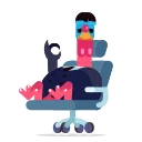 👌 emoji Office Turkey Telegram sticker 8 of 15