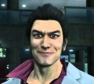 😊 emoji Kiryu Kazuma @g0ofer Telegram sticker 10 of 34