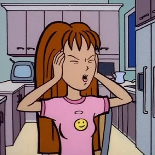 😡 emoji Daria Telegram sticker 13 of 14