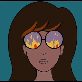 🔥 emoji Daria Telegram sticker 6 of 14