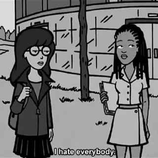 Sticker from daria