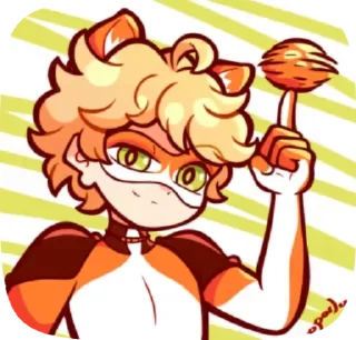 🌟 emoji Леди Баг Telegram sticker 21 of 38
