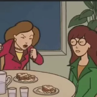 Sticker from daria