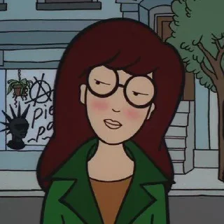 😳 emoji Daria Telegram sticker 8 of 14