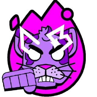 😈 emoji СНЕЖНЫЙ БАРС Telegram sticker 4 of 30