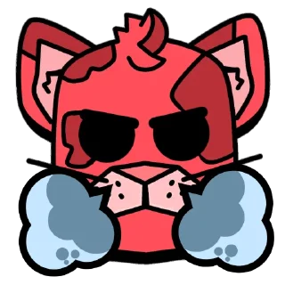 😡 emoji СНЕЖНЫЙ БАРС Telegram sticker 10 of 30