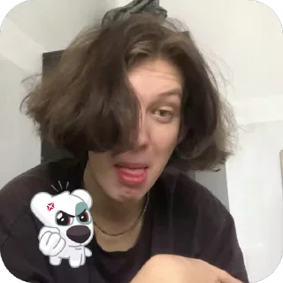 Sticker from снежный эль