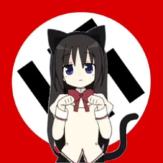 Sticker from Няшечка - N