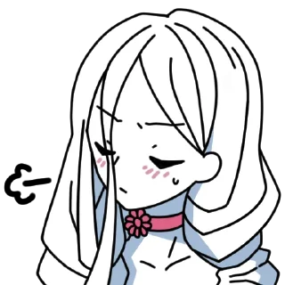 😤 emoji Kumo Desu ga Nani ka? Telegram sticker 6 of 85