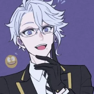 😃 emoji ИдиАзул канон 💙💜 Telegram sticker 8 of 99