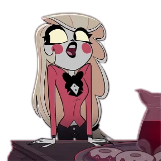 😲 emoji Hazbin Hotel Telegram sticker 15 of 26