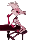 😏 emoji Hazbin Hotel Telegram sticker 10 of 26