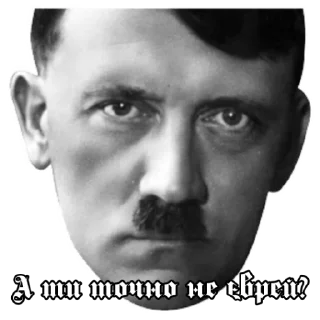 🧐 emoji Україномовний Нацизм Telegram sticker 8 of 60