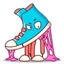 ❌ emoji Sneaker Chuck Telegram sticker 11 of 21