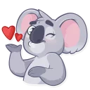 Sticker from Koala Chuck