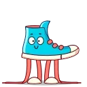 👋 emoji Sneaker Chuck Telegram sticker 5 of 21