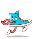 🏃 emoji Sneaker Chuck Telegram sticker 10 of 21