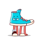 😪 emoji Sneaker Chuck Telegram sticker 9 of 21