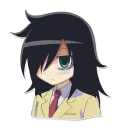 Sticker from Tomoko Kuroki (@topwaifu)