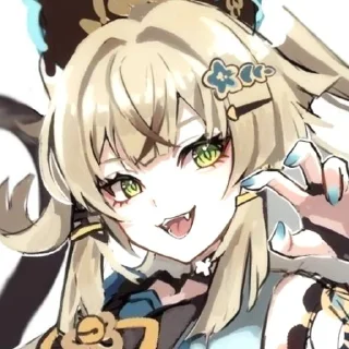 🐈 emoji 𝕂𝕚𝕣𝕒𝕣𝕒 by @Ann_stickers03 Telegram sticker 12 of 61