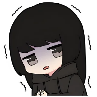 😬 emoji Сугуюры 2 @Nyasticks Telegram sticker 13 of 41