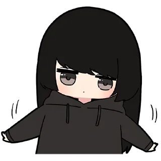 🤷‍♀ emoji Сугуюры 3 @Nyasticks Telegram sticker 22 of 41