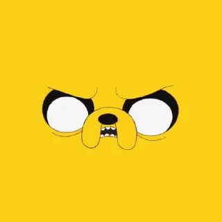 😠 emoji Jake Adventure Telegram sticker 21 of 49