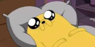 🥺 emoji Jake Adventure Telegram sticker 5 of 49