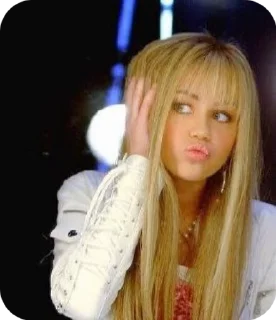 🌟 emoji Hannah Montana 💗 Telegram sticker 13 of 54