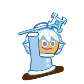 ❄ emoji Snow Sugar Cookie! Telegram sticker 16 of 36