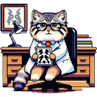 📝 emoji pixel-manul Telegram sticker 6 of 48