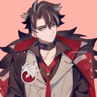 🌟 emoji Wriothesley @Nycleanpaw Telegram sticker 9 of 40