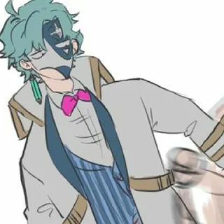 🤨 emoji Дотторе~ Telegram sticker 23 of 23