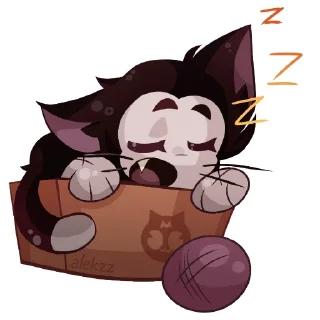 😴 emoji for alekzz❤️ Telegram sticker 4 of 15