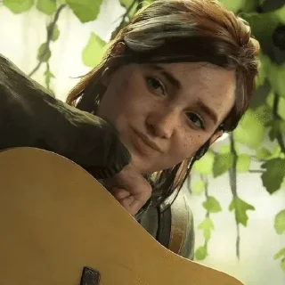🌟 emoji Еллі Вільямс(The Last of Us) Telegram sticker 10 of 67