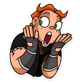 😱 emoji Виктория (@TgSticker) Telegram sticker 20 of 52