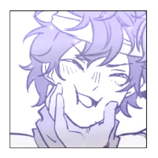 💘 emoji Эмиль котик @stickersidentityv Telegram sticker 17 of 37