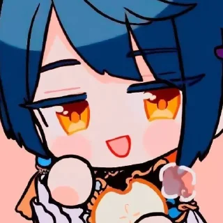 🤭 emoji Син Цю o(>ω<)o Telegram sticker 14 of 101