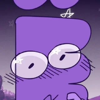 🫢 emoji Ёшка 💜 Telegram sticker 17 of 45