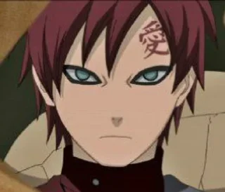😒 emoji sabaku no gaara Telegram sticker 11 of 20