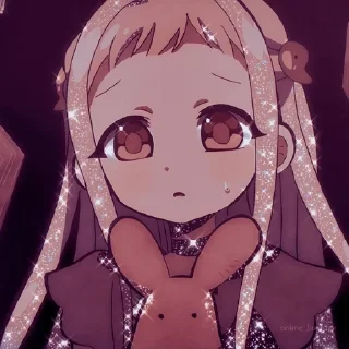 🙁 emoji Туалетный мальчик Ханако-кун Telegram sticker 12 of 30