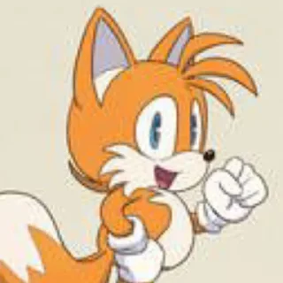 ✊ emoji Classic Tails. Telegram sticker 17 of 30