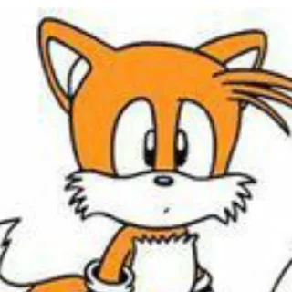 Sticker from Classic Tails.