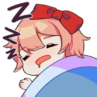 😴 emoji да. by @i1yashkins Telegram sticker 20 of 37