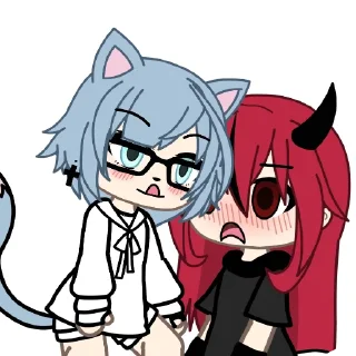 👄 emoji Я и моя любовь :: Марино и Ксю Telegram sticker 12 of 29