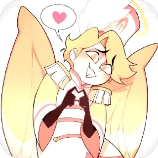 ❤ emoji Abel Hazbin hotel @Qqwq Telegram sticker 14 of 72